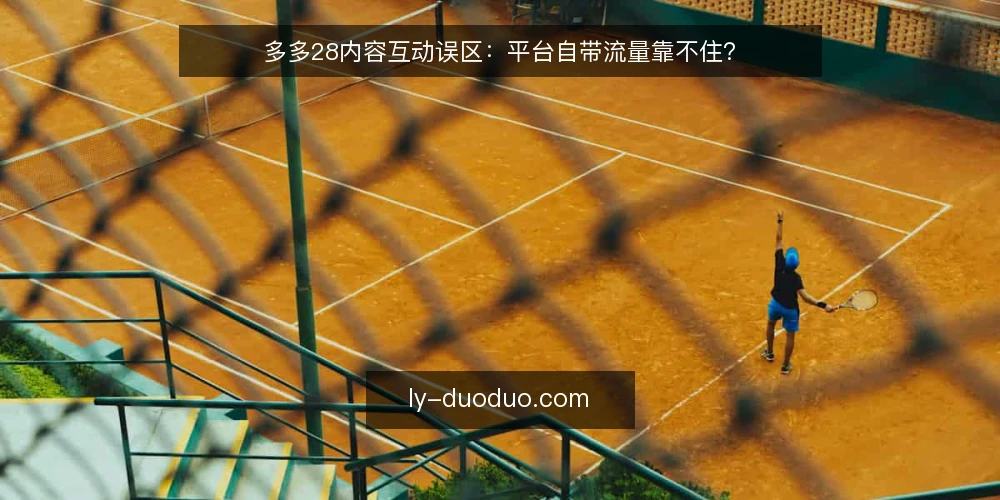 多多28内容互动误区:平台自带流量靠不住? — 多多28内容互动,最容易被误会的三件事 配图