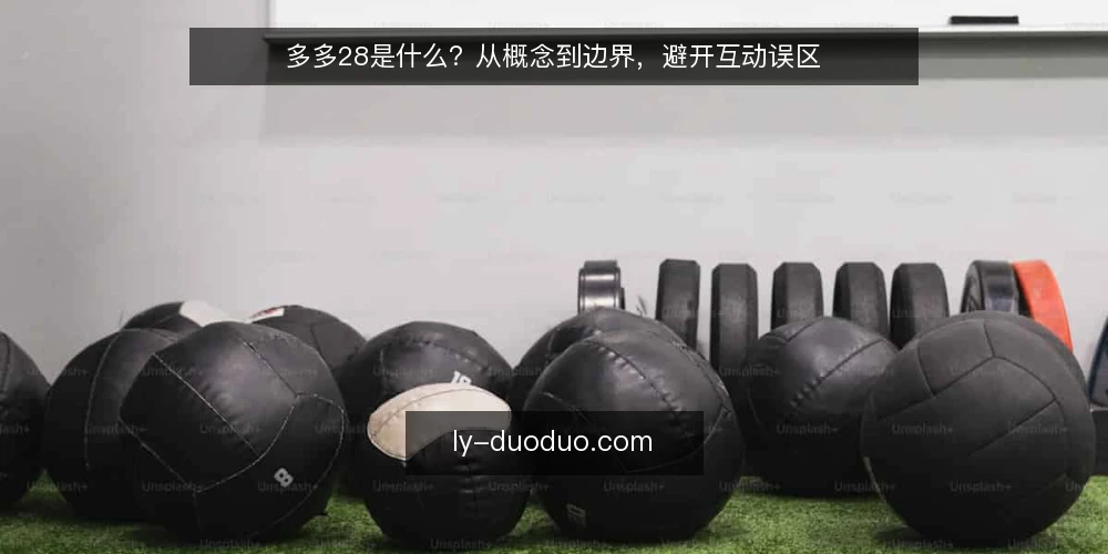 多多28是什么？从概念到边界，避开互动误区 — 多多28是什么：一个互动概念的界定 配图